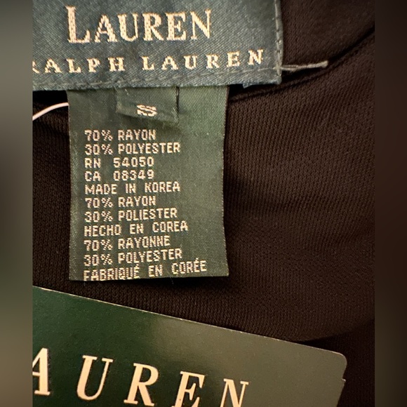 Ralph Lauren Elegant Black Dress Size S - Picture 3 of 3